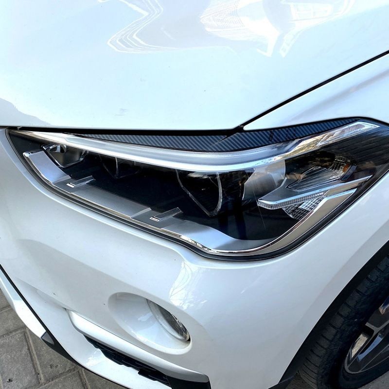 BMW 寶馬X1 F48 2015+ 前大燈燈眉外飾車貼改裝