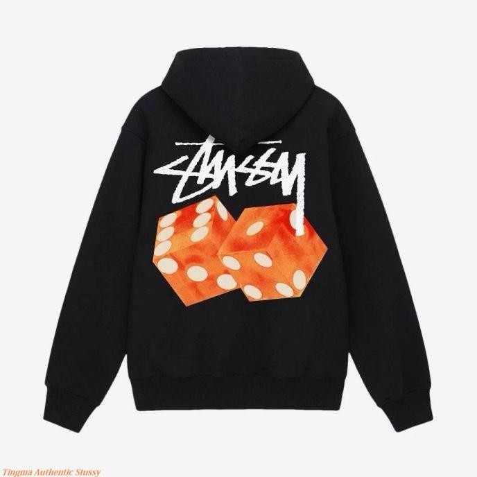 STUSSY DICED OUT HOODIE新款骰子 連帽帽T 男女情侶款 長袖TINGMA 好物嚴選