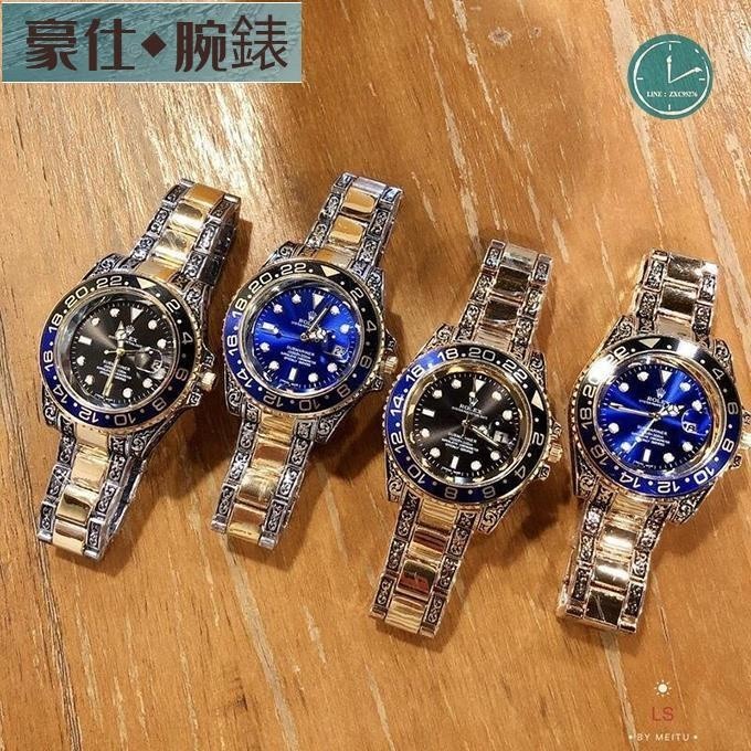 高端 rolex 勞力士手錶 黑盤腕表(水鬼王)機械錶 男錶 精品腕錶 男士石英手錶 設計錶 潛水錶