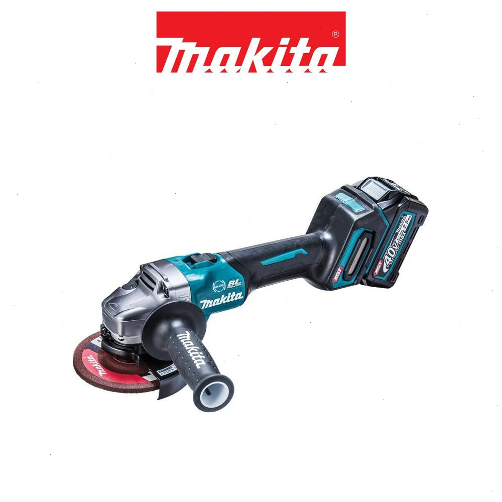 MAKITA 牧田 40V充電式 5吋速停無刷砂輪機125mm GA005GM201