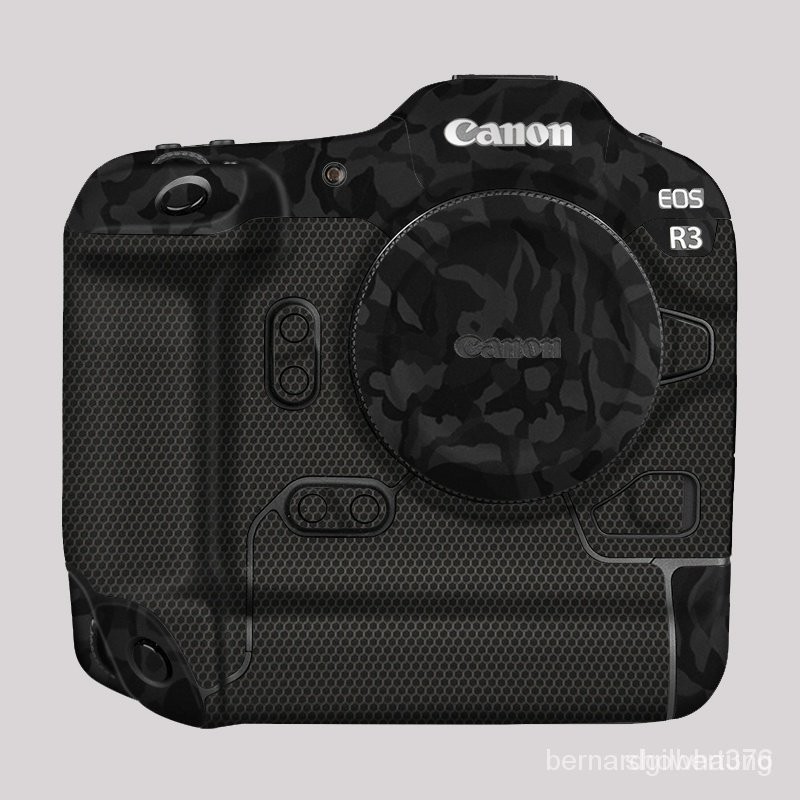 【熱銷精品】適用佳能EOS R3相機貼膜Canon R3貼紙碳纖維磨砂保護膜3m機身膜 1TGC