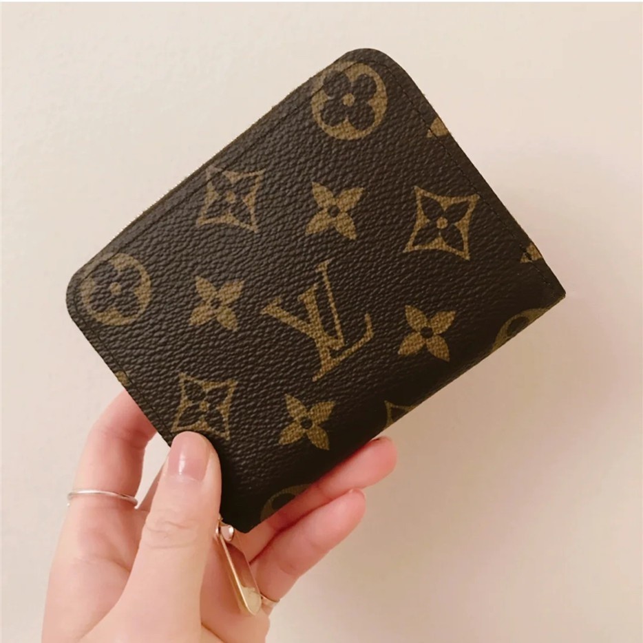 卓梵二手精品 LV 路易威登 Monogram塗層帆布牛皮 經典老花 ㄇ字 拉鏈零錢包 M60067 現貨