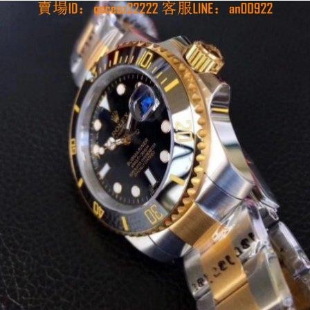 ROLEX勞力士手錶綠鬼黑金水鬼ROLEX男表機械表限量116610LV鬼王黑金水鬼機械手錶#