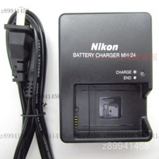 Nikon尼康MH-24充電器D5100 D5200 D5300 D3100 D3200單反相機EN-EL14 W8ZC