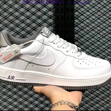 正版 Nike Air Force 1 07 Essential 銀鐳射尾 休閒鞋 板鞋 AO2132-003