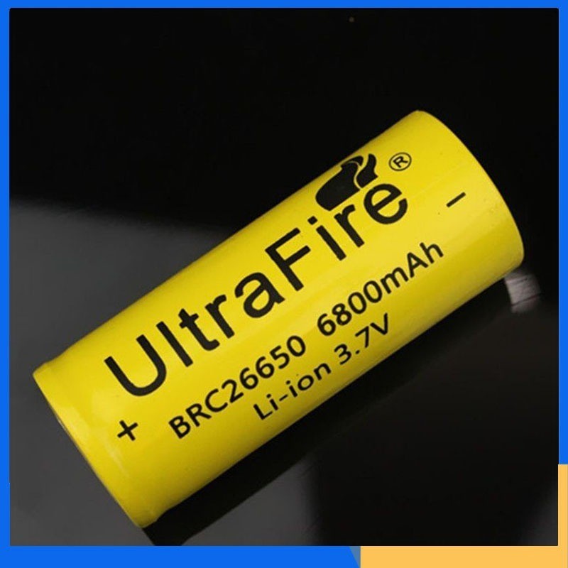 美國UItra Fire 神火 26650鋰電池 6800mah 適用手電筒 頭燈 P70手電筒 行動電源2*