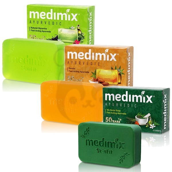 MEDIMIX 美黛詩 印度綠寶石皇室藥草浴 美肌皂 125g 草本/寶貝/檀香 三款供選【奇寶貝】自取 面交 超取