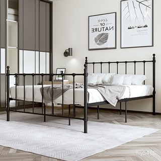 床架✨ 法式床 雙人床 北歐鐵藝床 鋼床架 鐵床 鐵床架單人 雙人床架 床架雙人加大 成人鐵床 臥室床