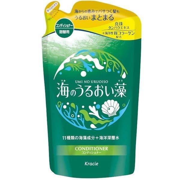 KRACIE Sea Moisture Umiuru 保濕護理護髮素補充 400g [護髮素] 日本直郵日本直送