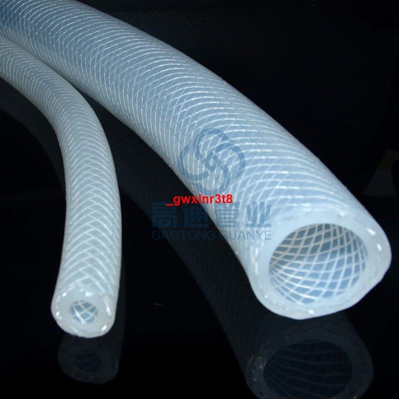 熱賣11用級硅膠軟管耐高溫高壓夾布鋼絲硅膠管制級編織橡膠軟管