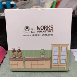 WORKS Nature Tree X 歐克斯柚木 職人柚木杯墊 100元