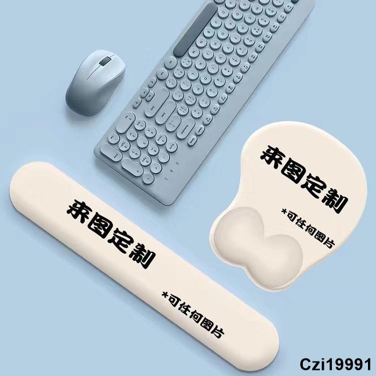 客製化【滑鼠墊】來圖訂製 滑鼠墊 手託護腕矽膠 3D立體軟矽膠 任意圖片 都可訂製/19991