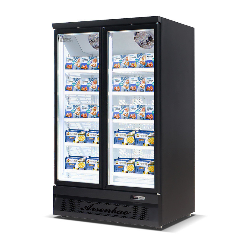 【全部出廠價！】 速凍櫃 商用超市餃子湯圓雙門低溫冷凍展示櫃
