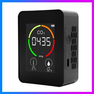 丸子精選Air Quality Monitor Portable Carbon Dioxide Detector 3-i