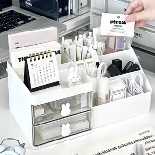 💕桃園出貨💕桌面收納盒抽屜式筆筒整理盒文具書桌收納置物架學生宿舍收納盒 💕桃園出貨💕✨Jenny百貨✨