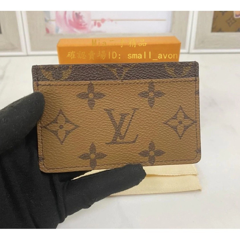 Mia二手 LV LOUIS VUITTON 路易威登 雙面老花 卡包 證件夾 名片夾 零錢夾 M69161 皮夾