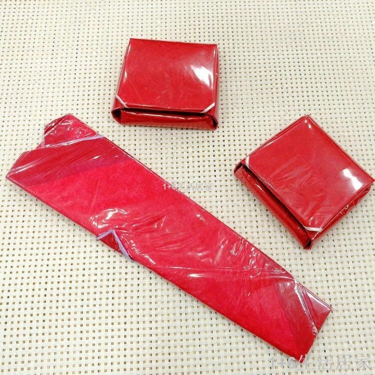 布袋草堂✨紅紙手鐲包玉器包裝紙包手鏈收納紙項鏈手鐲紙包手鐲紅包黃底紫色