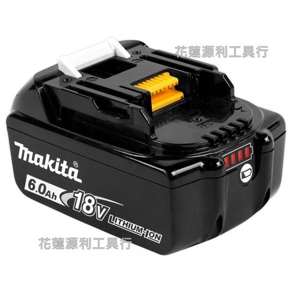 BL1860 單顆【台灣工具】Makita牧田 18V 鋰電池 6.0AH滑軌式 全新原廠公司貨 有保固 充放電500次