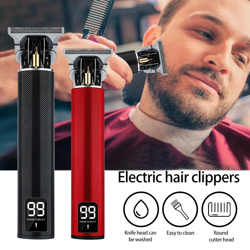 Professional Electric Hair Clipper Shaver For Men Razor Wate