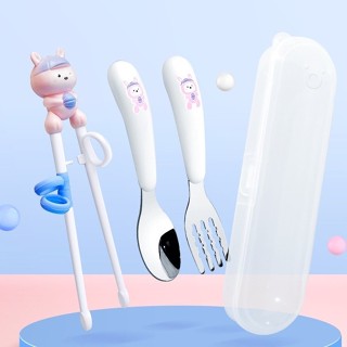 Cute and Funny Kids Bunny Training Chopsticks for Toddler No