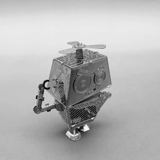 【臺南發貨 限時下殺】愛死機 3D立體金屬拼圖DIY手工製作益智拼裝模型玩具小擺件心動禮