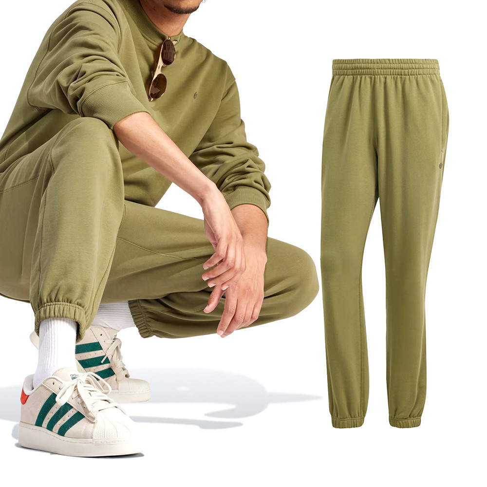 Adidas C Pants FT 男款 墨綠色 休閒 舒適 長褲 IR7889