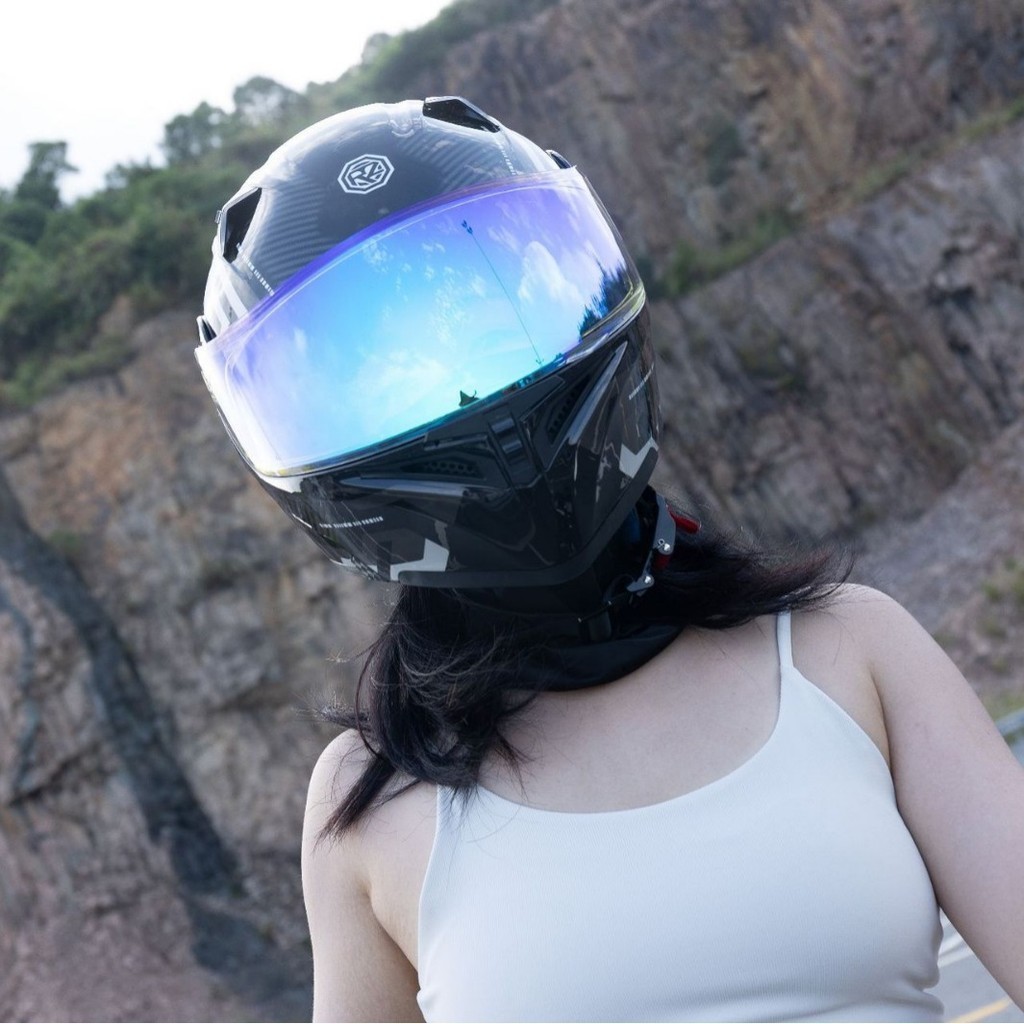 ORZ 正品 機車頭盔 摩托車安全帽 全罩式安全帽 全盔可樂帽 揭面盔 高清防霧雙鏡片 十二款鏡片 個性四季機車炫酷