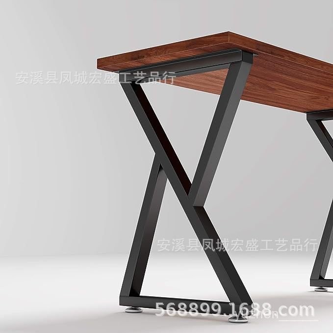 🎉限時特賣丨🔥辦公會議書桌腳鐵藝書桌支撐腳餐臺腿茶桌架通用桌子腿 Y65T