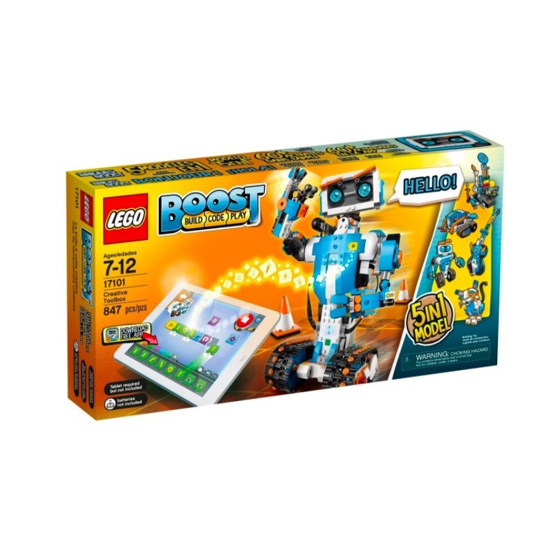 『現貨』LEGO 17101	BOOST-Creative Toolbox    盒組    【蛋樂寶樂高館】
