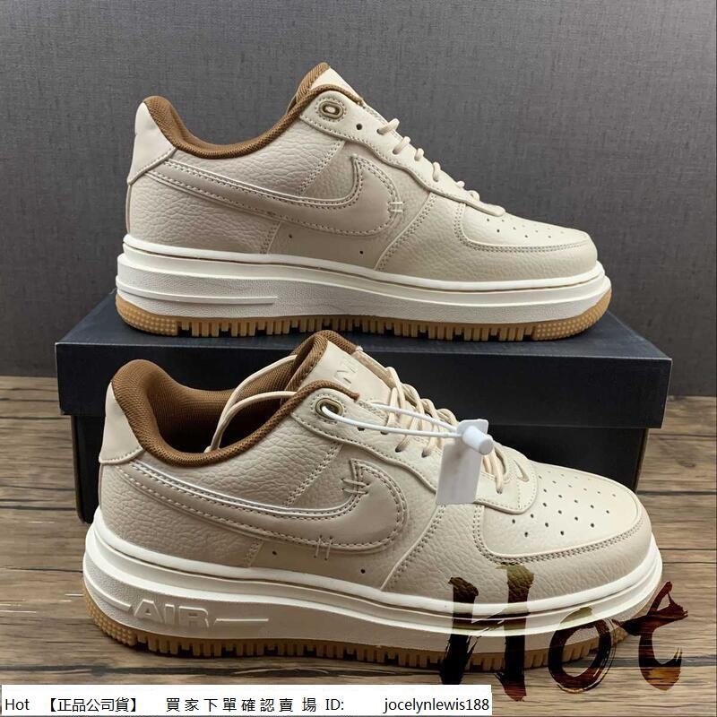 Hot Nike Air Force 1 Low LUXE 白生膠 空軍 低筒 休閒 運動 男女款 DB4109-200