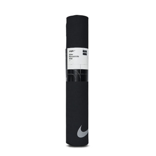 Nike Yoga Mat 黑灰色 4MM 運動 瑜珈 止滑 健身 雙面 瑜珈墊 N1007517012OS
