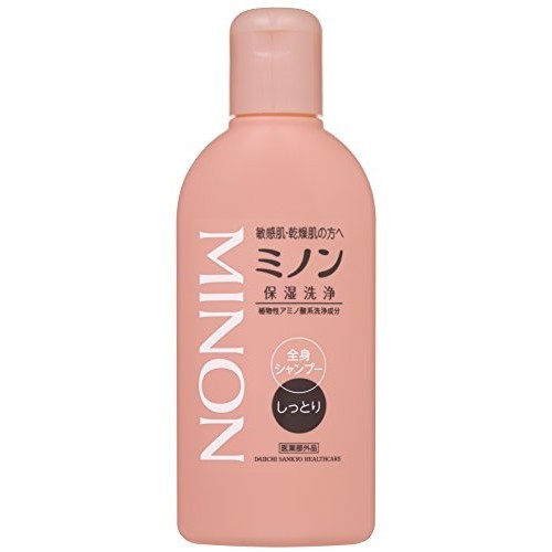 直接從日本 MINON [Quasi-drug] 全身洗髮水保濕型 120ml （x 1）