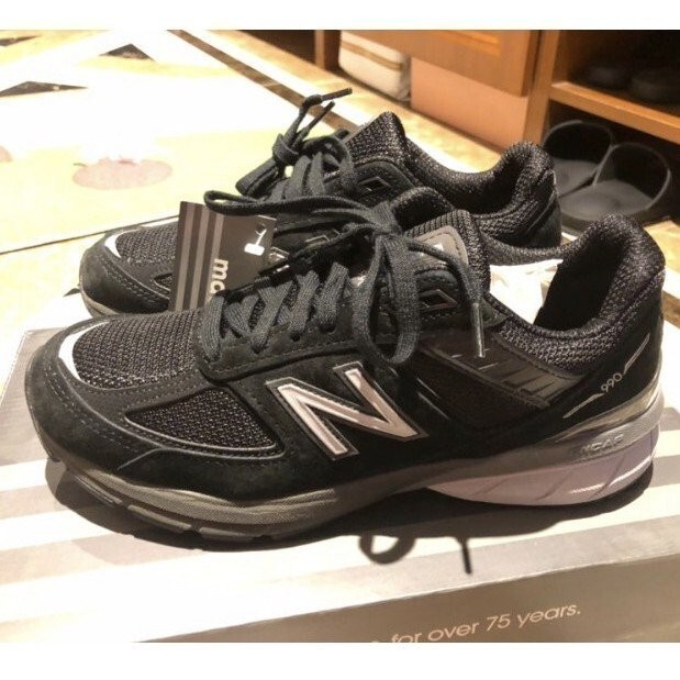 New Balance W990 黑色 D寬 w990bk 女款 厚底 增高 運動 步 慢跑鞋