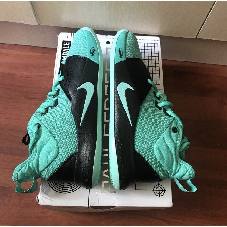 Nike PG 3 Menta Green（GS）黑綠 運動 籃球 男女同款 AQ2462 慢跑鞋