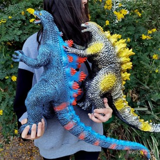 【熱銷】大號紅蓮哥斯拉軟膠恐龍玩具模擬動物模型奧特怪獸曼兒童禮物男孩 哥吉拉 手辦模型擺件公仔