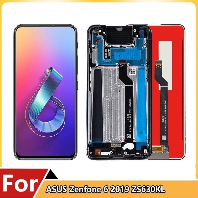 【台灣出貨】原廠手機螢幕總成適用於華碩ASUS ZenFone 6 2019 ZS630KL 6Z I01WD