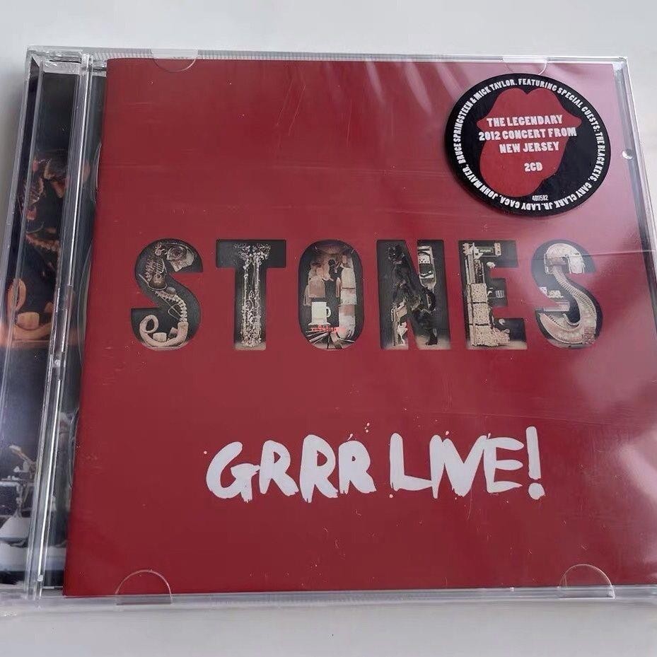 CD 滾石樂隊 The Rolling Stones GRRR Live! 現場 2CD＆全新塑封專輯