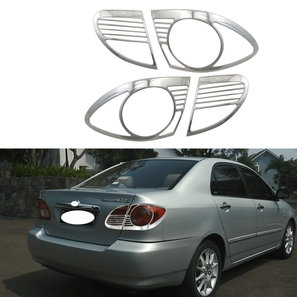 適用2003-2006豐田花冠 corolla ALTIS後燈罩國外版花冠尾燈框