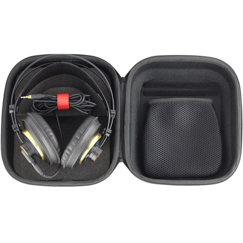 ┱Ю適用於AKG Q701/K701/K702/K712/MK550/K240S頭戴式HIFI大耳機盒 硬殼便攜收納包