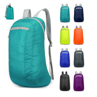Yelly's~Shop跨境2024新款時尚多色折疊包戶外輕便雙肩背包大容量防水旅行背包