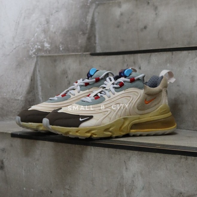 【正品】Nike Air Max 270 React x Travis Scott CT2864-200 TS