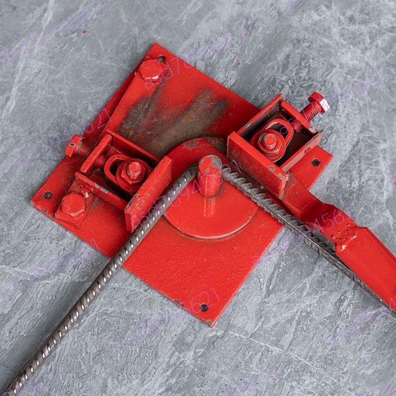 鋼筋彎管器手動折彎機彎箍機彎曲器鋼筋拌彎器鋼筋折彎器建筑工具