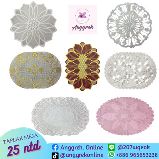 ANGGREKTW TAPLAK MEJA/TABLECLOTH