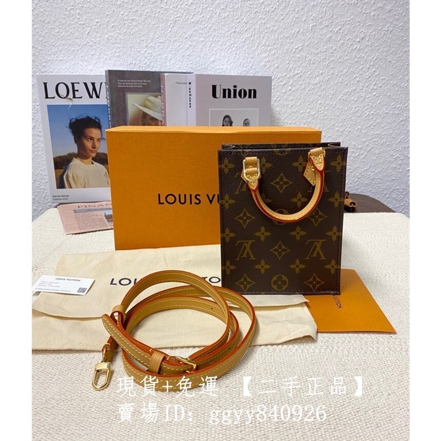 精品二手 LV 路易威登 M81295 PETIT SAC PLAT 新款迷你琴譜包 手提包 托特包 斜背包