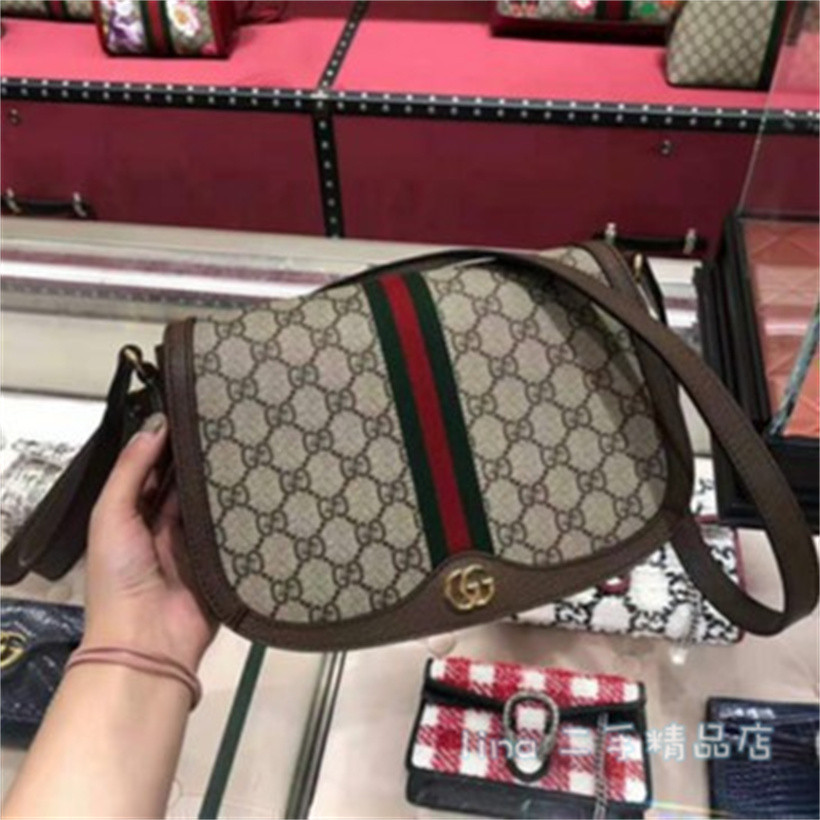 精品現貨 GUCCI Ophidia GG Small 小 馬鞍包 肩背包 60044