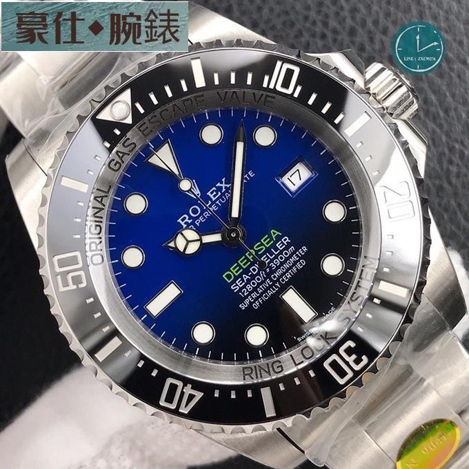 高端 Rolex 勞力士 漸藍鬼王海使型126660 3135機芯 男錶 機械錶 出貨