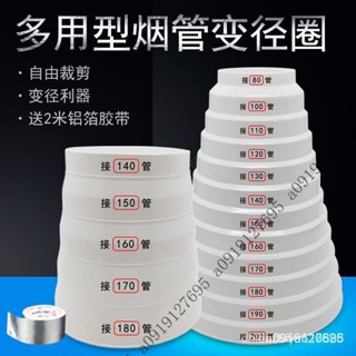 抽油煙機變徑圈排風管接頭煙管變徑器大小頭止迴閥煙管變徑管 SPW1 WPYV