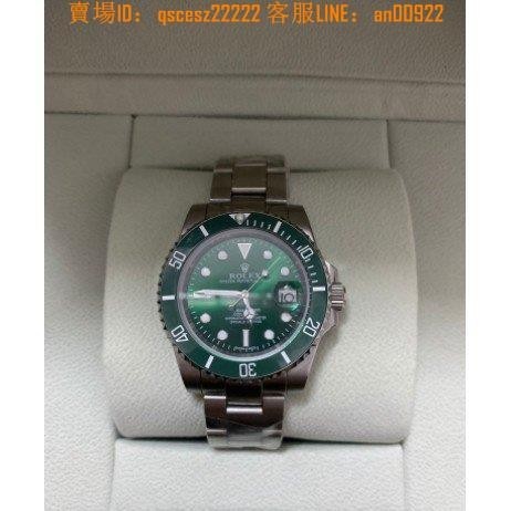 Rolex勞力士潛航者型系列116610lv精鋼自動機械男士手表綠水鬼日期腕錶綠水鬼&amp;