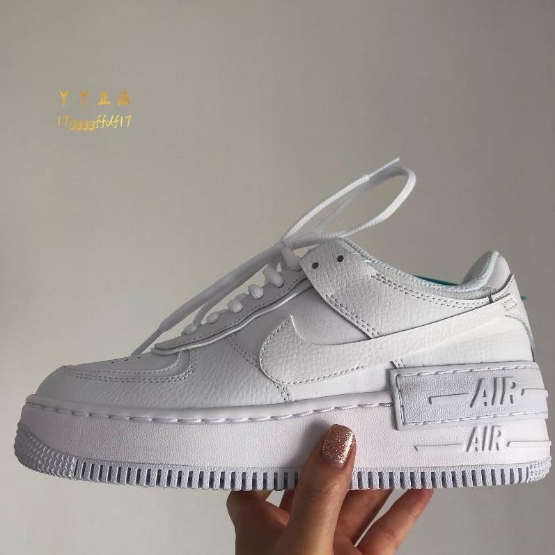 韓國代購 Nike Air Force 1 Shadow 百搭 低幫 運動休閒鞋 CI0919-100