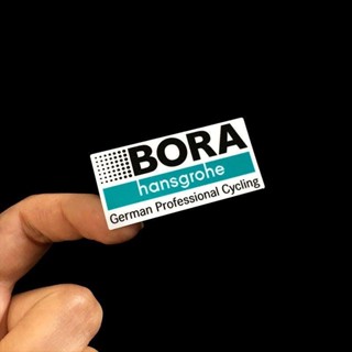 環法BORA-Hansgrohe博拉車隊標貼紙 公路車貼 單車架頭盔閃電薩甘 自行車貼紙 山地車裝飾貼紙